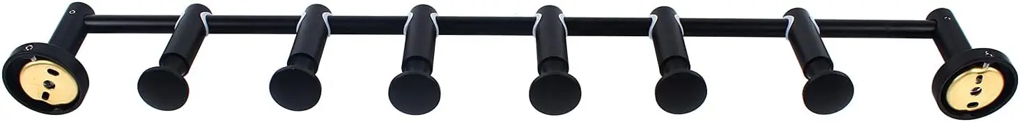 Wall Mounted Metal Vertical Tree Branch Coat Rack,6 Adjustable Movable Rotatable Hooks,24'' Wall Hanger Coat Hat Holder Suitable