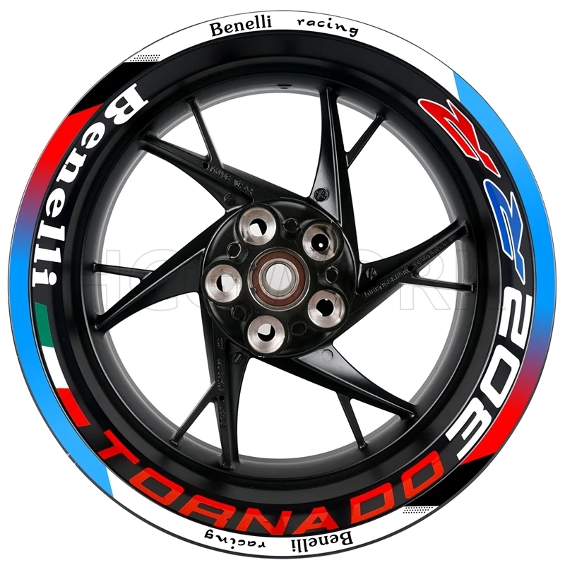 Motorcycle Accessories Wheel Hub Wheel Rim Sticker Reflective Stickers For Benelli Bj600Gs Bj300Gs 302R Tornado 252R