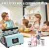Tumbler Heat Press Machine, 11-30oz Mug Press, Heat Up Fast and Even, Tumbler Press with Sublimation Paper, Tape and Gloves 6