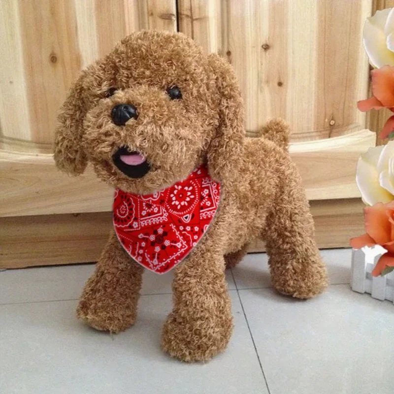 애완 동물 반다나 강아지 스카프 턱받이 (소형견/고양이용) 조절 가능한 강아지..