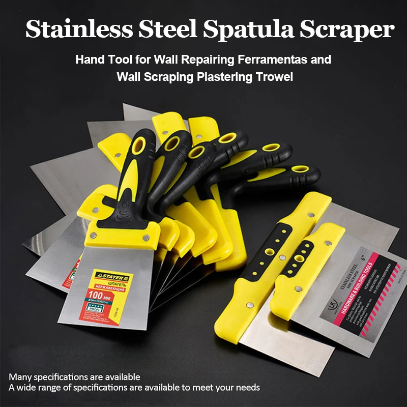 Drywall Smoothing Spatula Skimming Flexible Spatula Painting Finishing Skimming Scrapers Building Tool Wall Plastering Tools