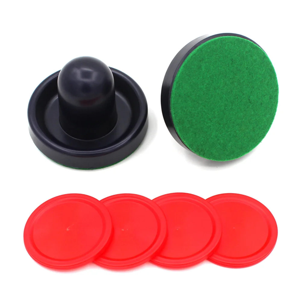 76MM Air Hockey Pushers Pucks Replacement for Game Tables Goalies Header Kit Air Hockey Equipment Accessories (Dark Blue)