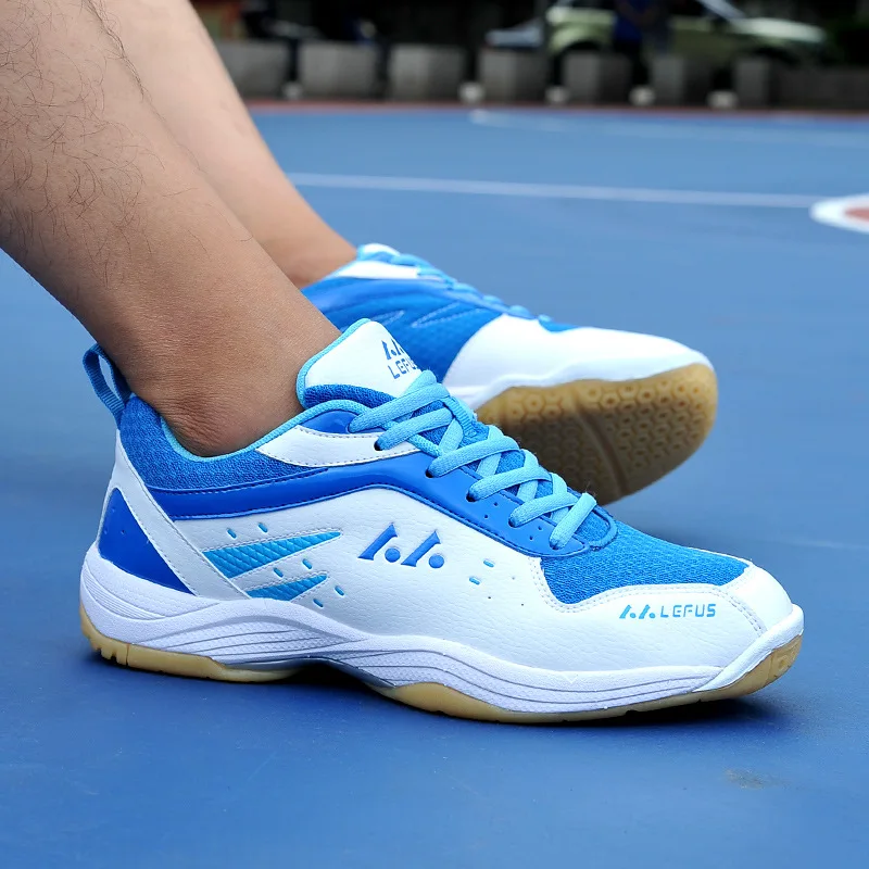 Badminton Shoes New Badminton Shoes Men Women Big Size 36-45 Professional Badminton Wears for Ladies Tennis Sneakers Light Volleyball Shoes