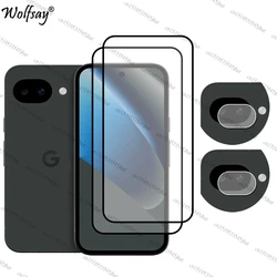 Premium Full Cover Tempered Glass Screen & Camera Protector - Google Pixel 10a (2 Glass and 2 Lens)