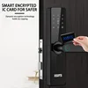 Tuya Wifi Electronic Smart Door Lock With Biometric Fingerprint / Smart Card / Password / Key Unlock/ USB Emergency Charge 4