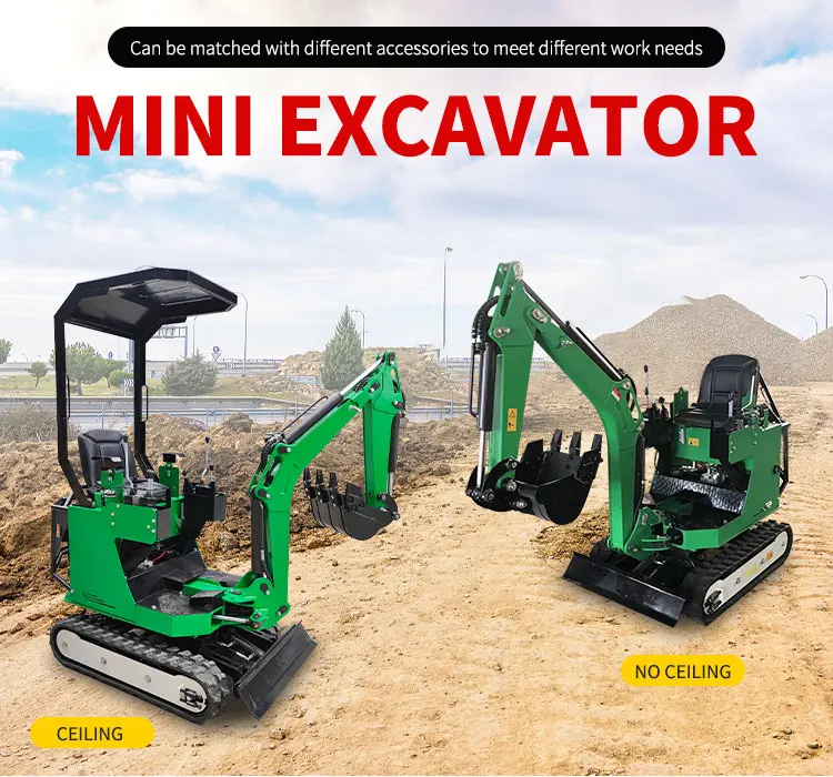 R Nicosail 0,8 Tonnen Minibagger Small Bagger Bagger mit Boom Swing Euro 5-Motor Minibagger-Anpassung zum Verkauf – Detail 2