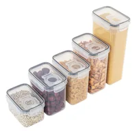Airtight Food Storage Containers With Lid Pantry Organizer Cereal Dispenser Cereal Containers Food Storage Box Kitchen Organizer 1