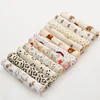 Baby Cotton Muslin Swaddle Blanket Floral/Animal Print Stroller Blanket Infant Diaper Newborn Receiving Blanket 5