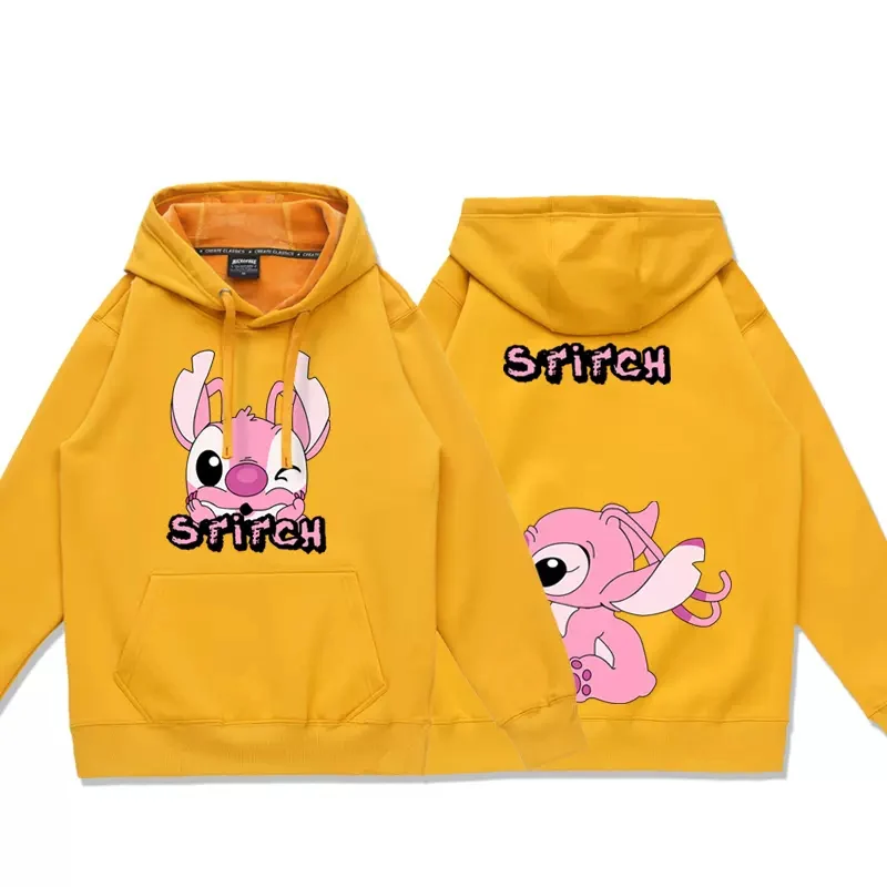 desenhos animados imprimir hoodie pulôver casais unisex