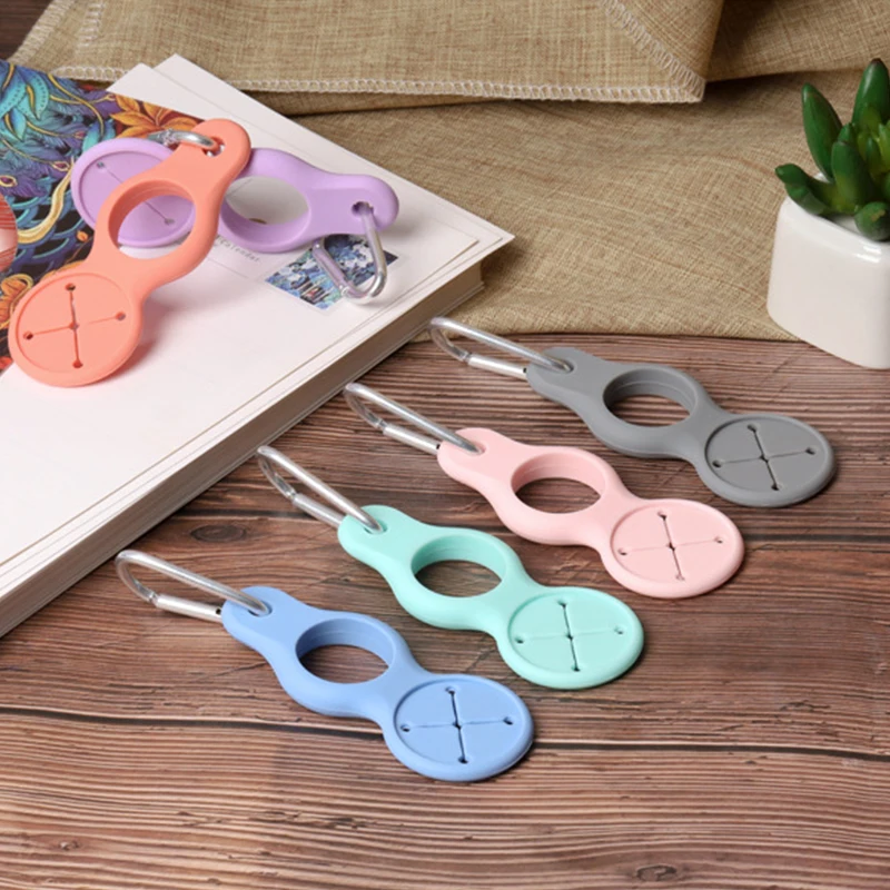 Silicone Sports Kettle Buckle Outdoor Carabiner Water Bottle Holder Towel Hook Clip Backpack Hanger Camping Hiking Cycling Tools