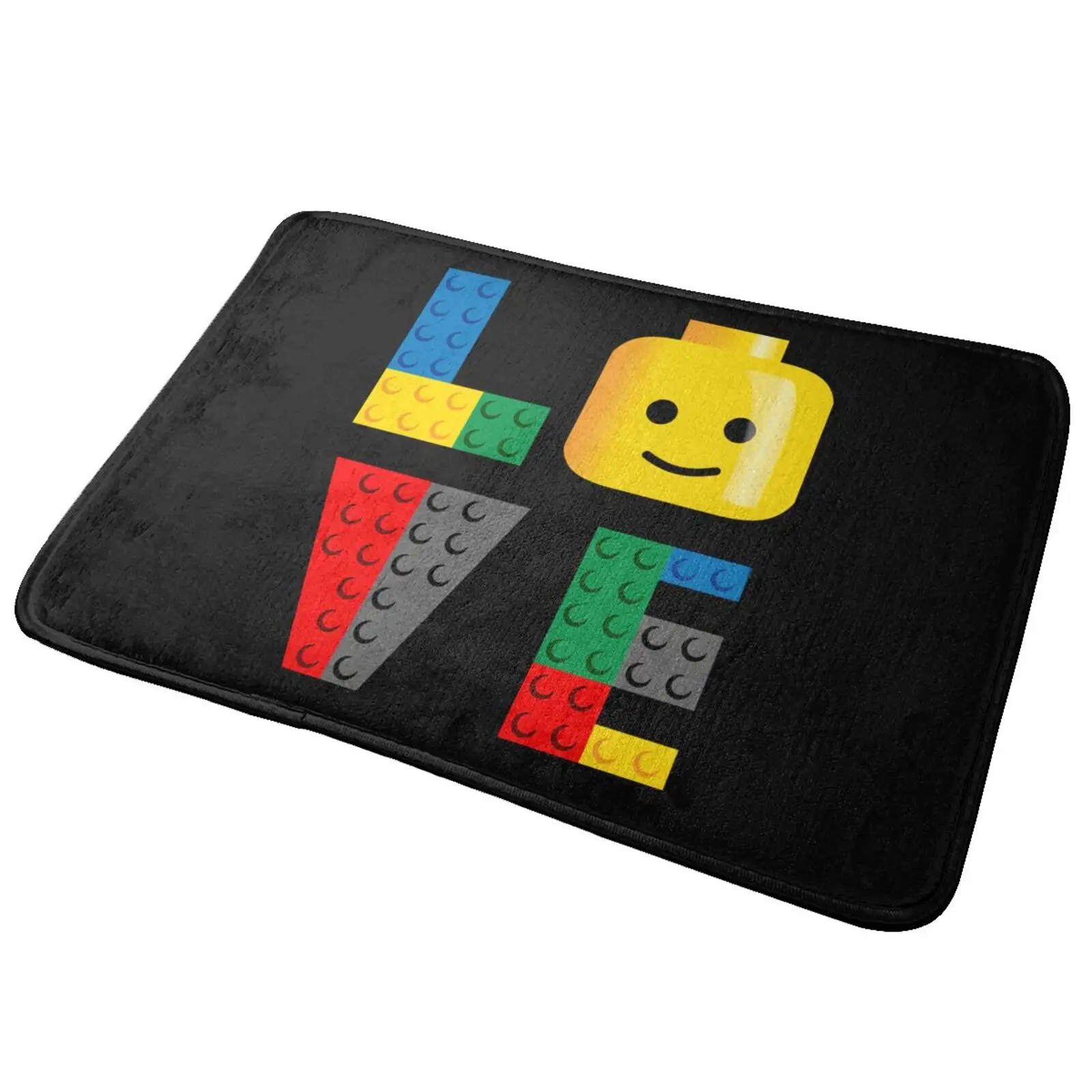 Legos Love Parabdy Quality Oldskool Opera D'Arte Tappeto Tappeto Tapis Shaggy Assorbente Porta Cuscino Stile Nordico