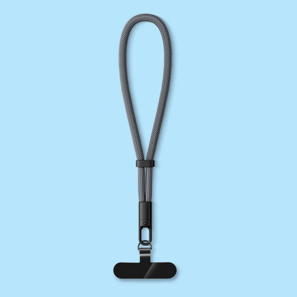 Universal Adjustable Phone Lanyard with Self-Locking Anti-Drop Design - Durable Polyester Wrist Strap