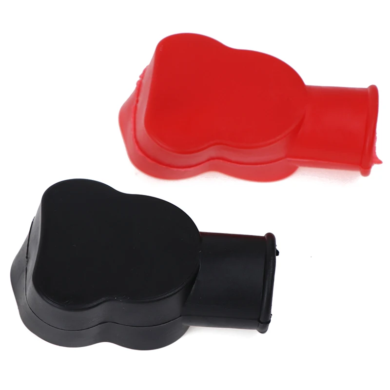 Car Battery Negative Positive Terminal Covers car battery accessories car battery cover 2PCS 4 styles Cap Boot Insulating Protector Replacement Batteries Accessories