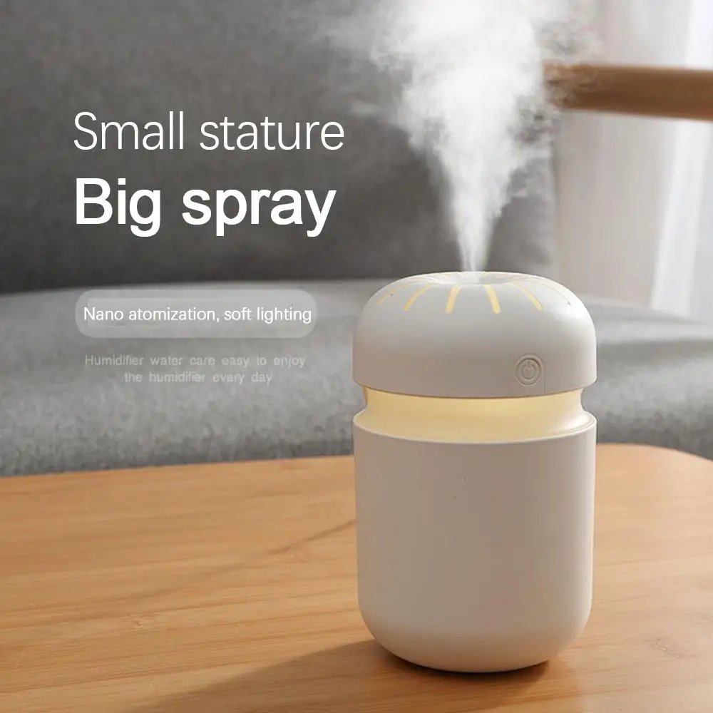 

Air Humidifier With Led Ambient Light Large Capacity 360 Degree Nozzle Spray Smart Spray For Living Rooms Cars Car Accessories