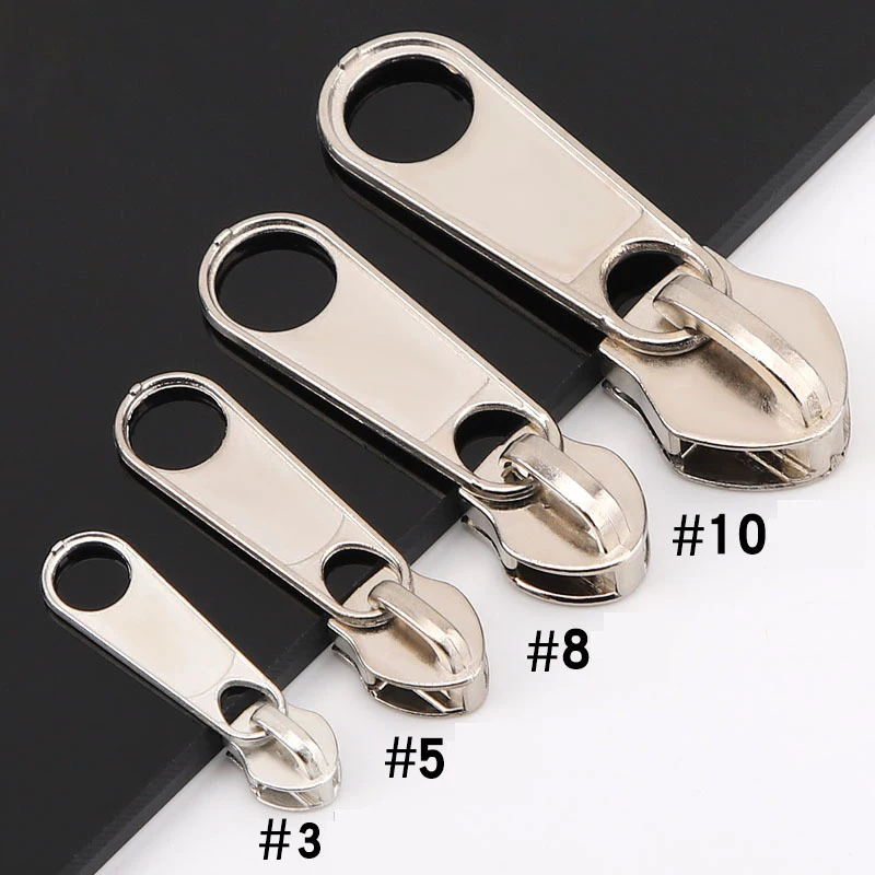 2Pcs Universal Instant Fix Zipper Repair Kit Replacement Zip Slider Teeth Rescue #3 #5 #8 #10 Zipper Clothes Sewing Accessories