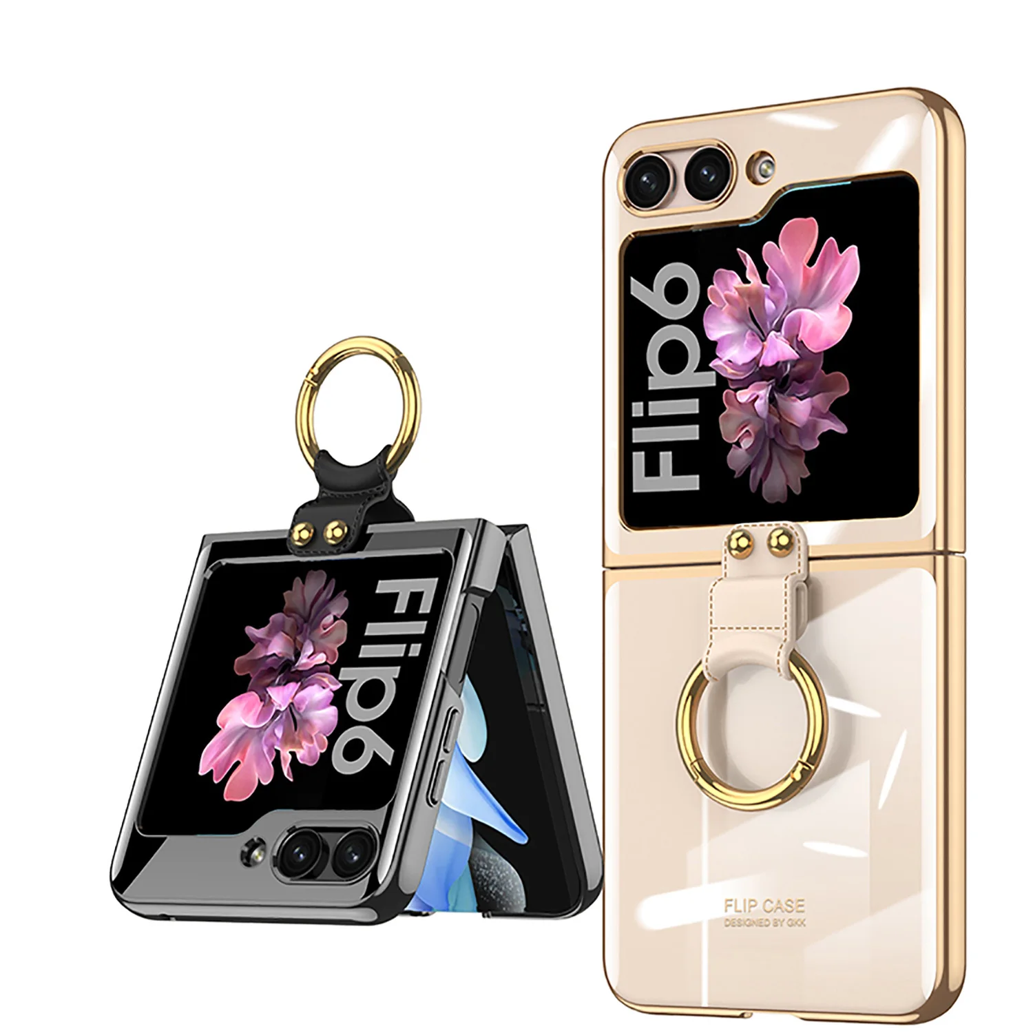 GKK Original Case for Samsung Galaxy Z Flip 6 Luxury Plating