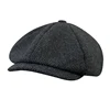 Spring Autumn Classic Herringbon Beret Tommy Shelby Hat Retro British Newsboy Cap Gatsby Octagonal Hats NZ295 2