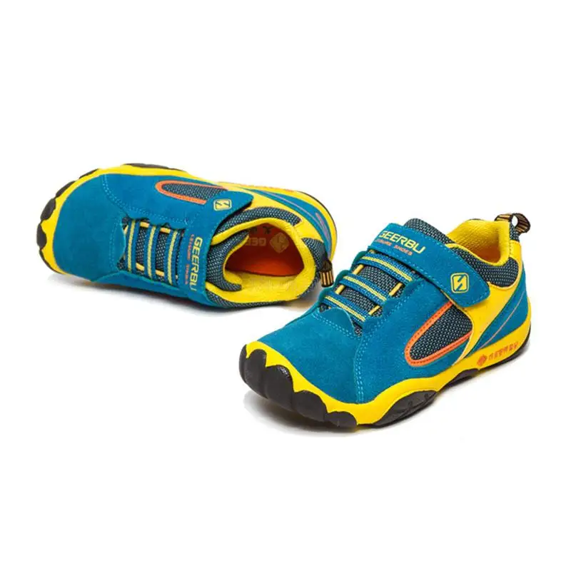 Genuine Leather Children Shoes Waterproof Kids Sneakers Breathable Girls And Boys Sports Shoes Outdoor Trainers Casual Comfort