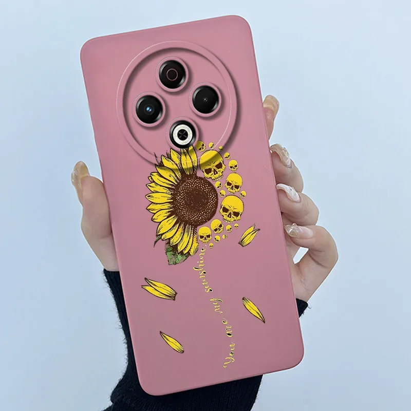 Soft Silicone Phone Case with Sweet Printed Design