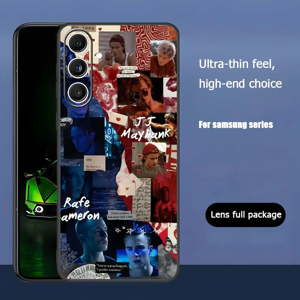Outer Banks-Themed Soft Black Phone Case