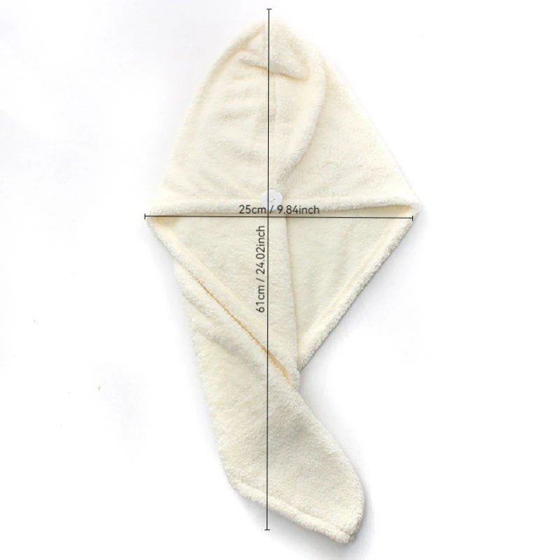 1 women's long hair quick drying towel soft ultra-fine fiber towel shower cap women's shower cap headscarf microfiber hair towel