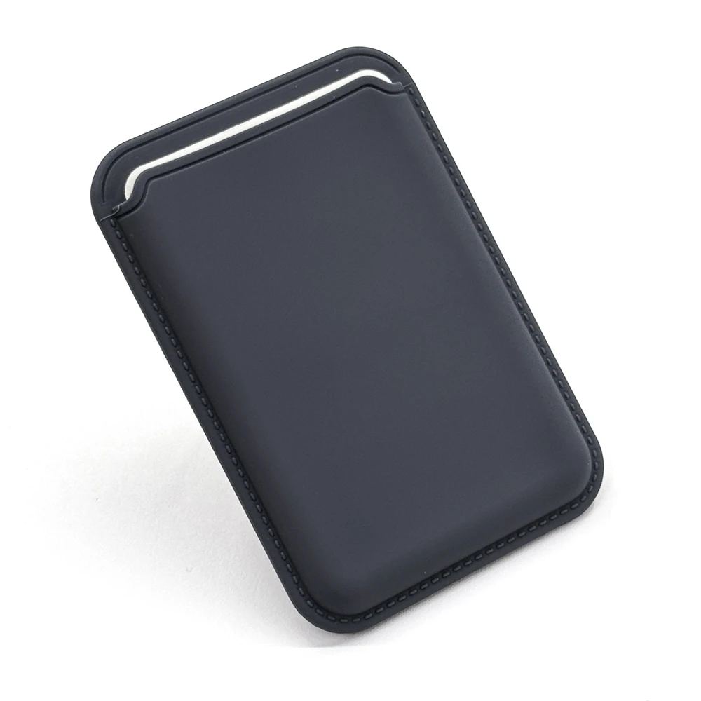 Enhanced Silicone Magnetic Wallet Card Holder - Universal Smartphone Accessory