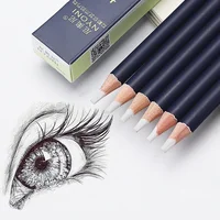 1/3/6pcs Creative Rubber Pen Pencil Eraser for Drawing Manga High Precision Pen Shape Erasers School Art Stationery Supply 1