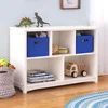 Classic Bookshelf: Children's 5 Compartment Toy, Bin, Art, Clothes and Bookcase - Wooden Playroom and Bedroom Storage Furniture 1