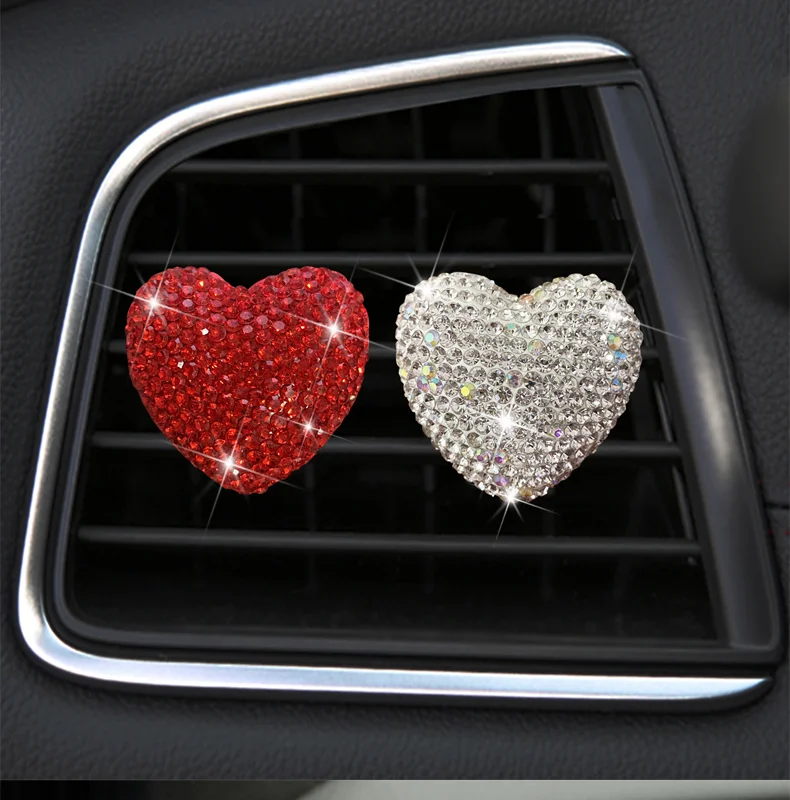 Kreative Bling Kristall Auto Lufterfrischer Parfüm Duft Duft Auto Styling  Interior Auto Zubehör Für Mädchen Damen Frauen - AliExpress