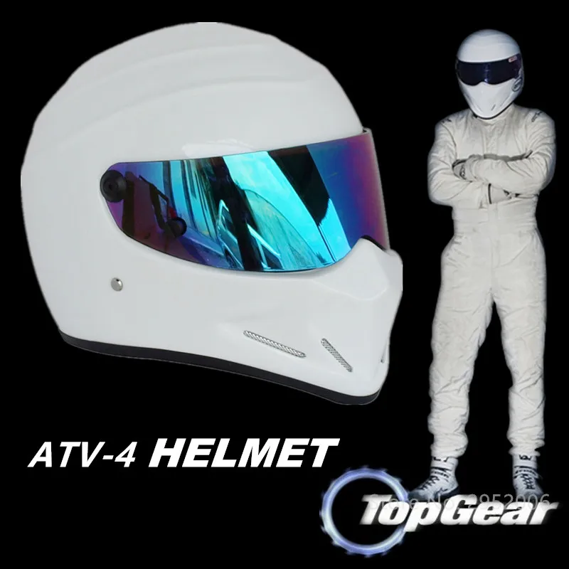 DOTApprovedFullFaceMotorcycleHelmetTopProtectiveGearATVHelmet