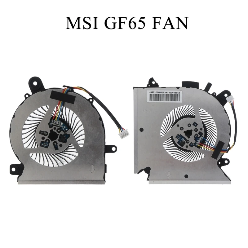 고속 CPU 쿨러 팬 PABD08008SH-N413 PAAD06015SL-N433 GF63 GF65 GF65 9SD 9SE 9방열판 팬 라디에이터
