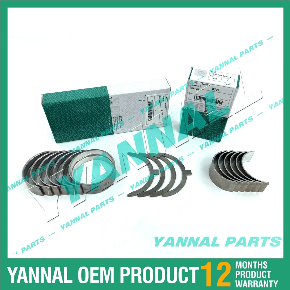 

Основной подшипник и подшипник со стержнем для двигателя Kubota D722, запчасти на вторичном рынке