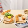 Large Wooden Number Charcuterie Board Fillable Decorative Number Food Tray Practical Wood Number Serving Tray 5