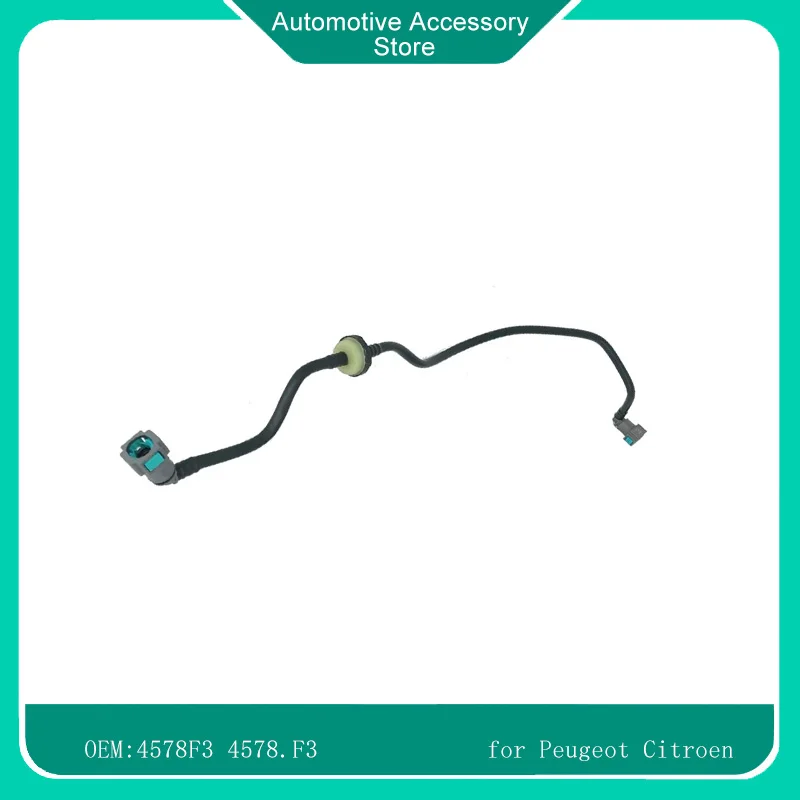 Car Brake Pipe Repair Kit 4578F3 4578.F3 Brake Booster Pump Vacuum Tube Check Valve Hose For Citroen C4 Sega Peugeot 308 307 408