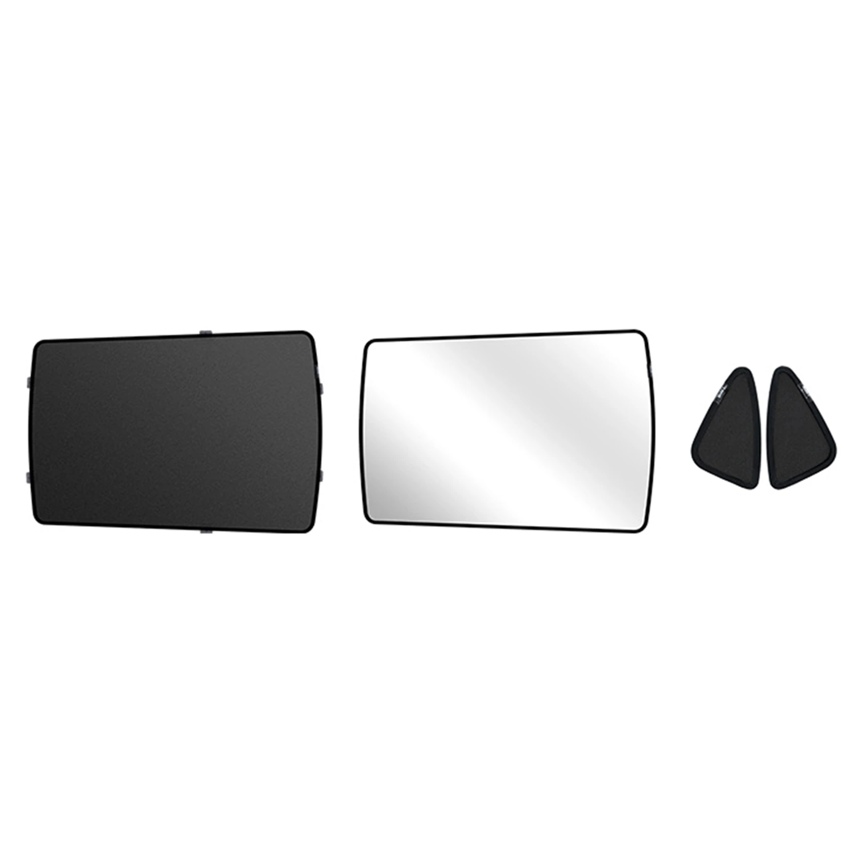 

Обновленные солнцезащитные очки для салона автомобиля, зеркальное стекло, лобовое стекло, шторка, затеняющая сетка для Tesla модели Y Black