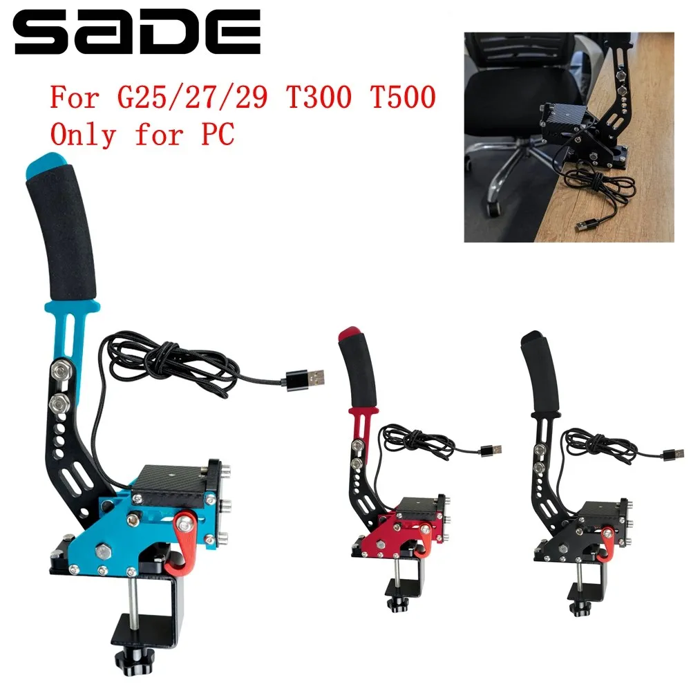 Gioco Di Corse Universale Usb Handbrak E Staffa Fissa Per G25/27/29 T300 T500 Solo Per Giochi Di Corse Per Pc Fanatecosw Dirt Rally