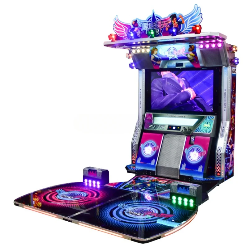 Crazydancecoinoperatedgamesdancerevolutionarcademachinearcadegamemachinedance