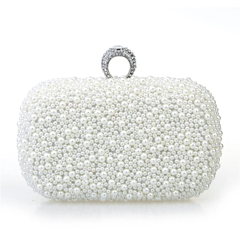 Women's Small Handbag Pearl Beaded Wedding Evening Clutch Bag For Women  Bridal Luxury Designer Bag Elegant Party Purse X814h - Evening Bags -  AliExpress
