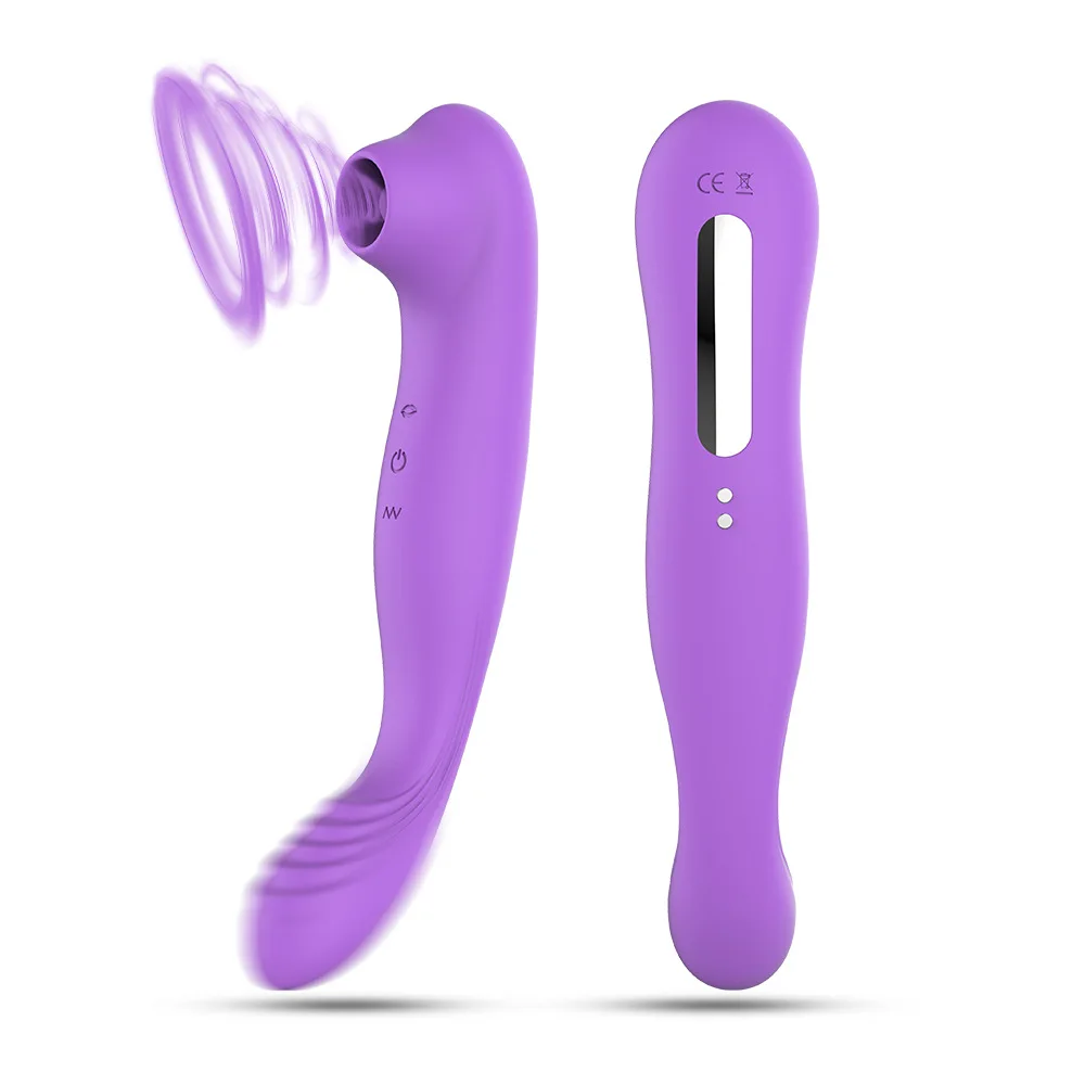 Powerful G-spot Clitoral Sucker Vibrator For Intense Stimulation_voghion.com