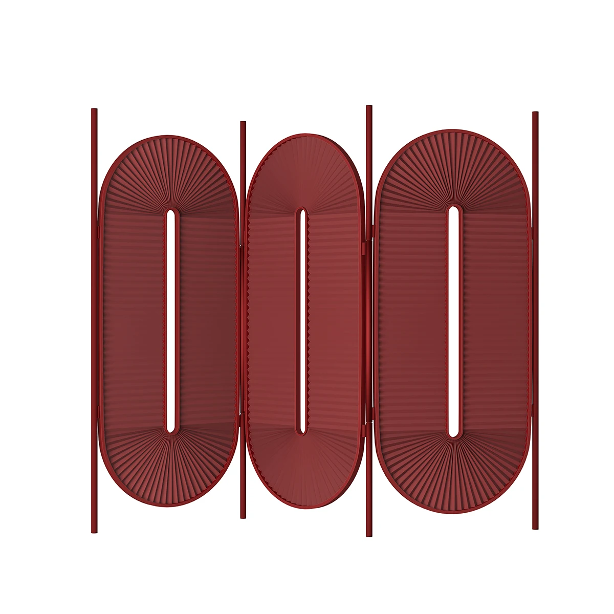 

Design Light Luxury Embossed Overlay Screen Mobile Accordion Partition