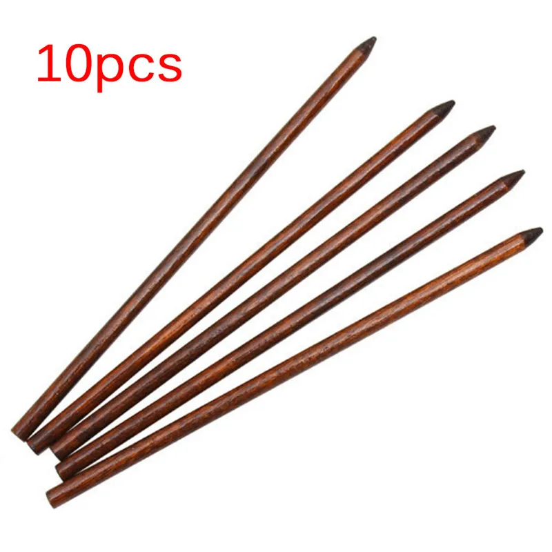 

10 PCS Ancient Style Wooden Hairpin Traditional Carved Ebony Wooden Hair Pin Stick Original Retro Women Lady
