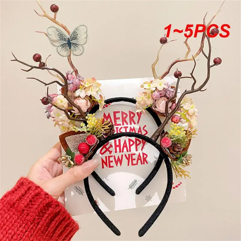 

1 ~ 5 шт. декоративные креативные милые уникальные рождественские аксессуары для одежды, милые повязки на голову для вечеринок