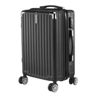 Ensemble de bagages Anajqaqia 3 pièces, comprenant une valise à roulettes, une valise trolley, un cadenas TSA et une valise rigide. 5