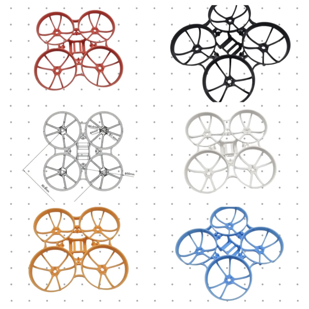 Drone FPV Micro 75mm Châssis Moteurs 0802 19000KV Caméra Caddx Ant