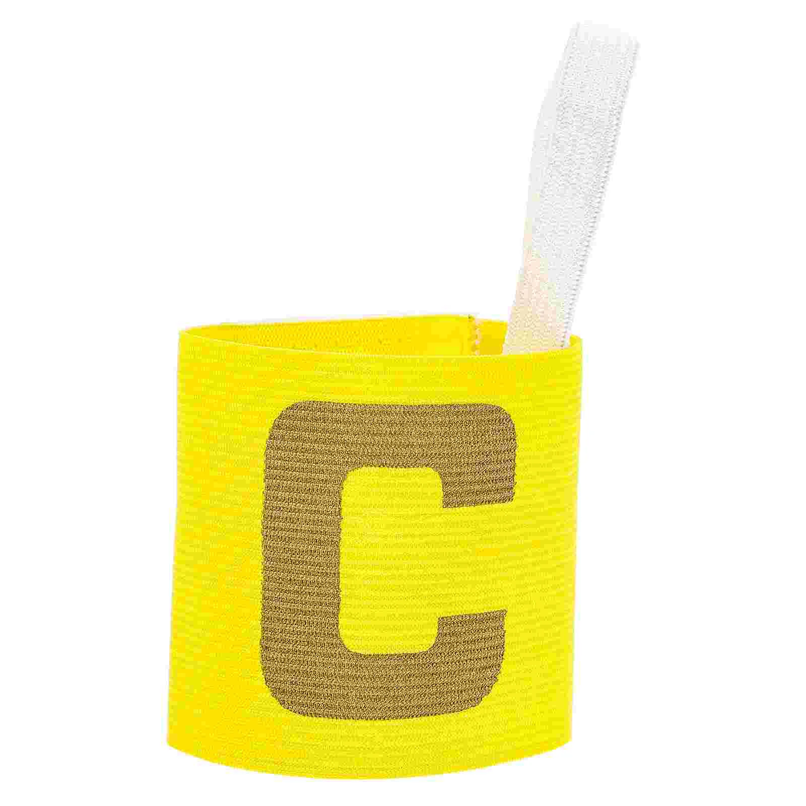 

Captain Armband Team Unity Bright Color Convenient Soccer Armbands Long Sleeve Volleyball Rugby Outfits Polyester Football