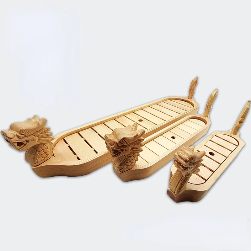 

Wooden dragon boat leading sashimi boat dry ice boat buffet seafood platter sushi Shengtai cuisine sushi creative plate