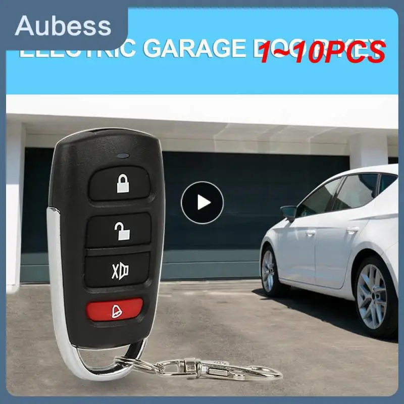 

1~10PCS Garage Door Remote Control 433mhz Gate Control Rolling Code 433MHz Remote Control Duplicator Clone Garage Command Opener