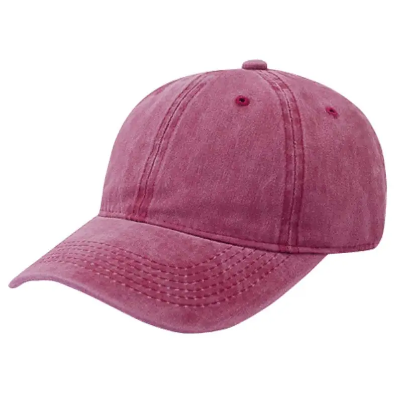 Plain Baseball Cap Women Washed Cotton Dad Hats for Men Blank Adjustable Unstructured Dark Green Purple Black 4
