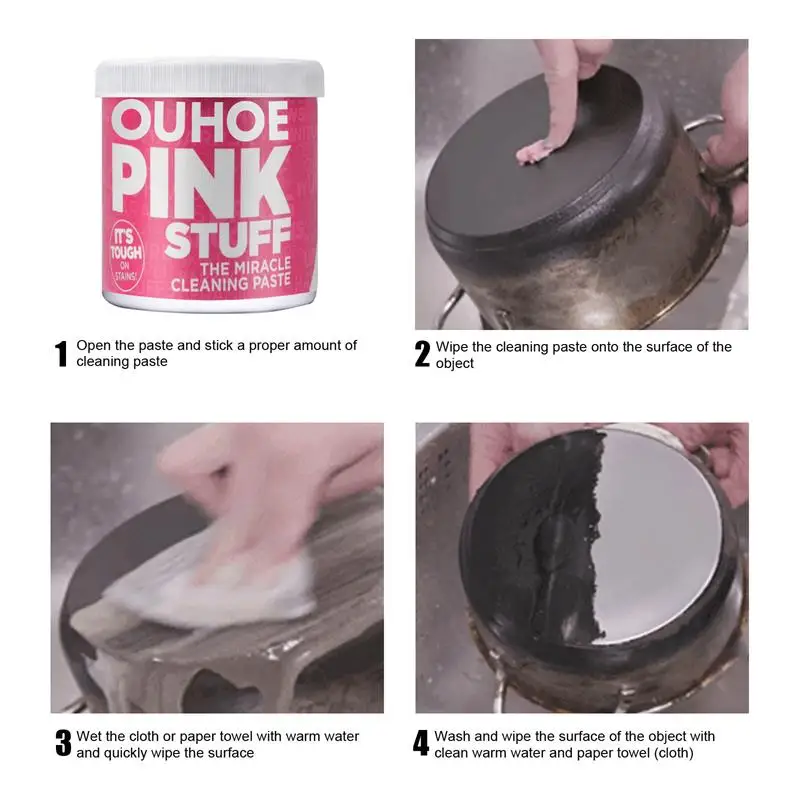 The Pink Stuff The Miracle All Purpose Cleaning Paste Household