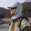 Multifunction Baseball Cap with Neck Flap Men's Summer Anti-UV Sun Hat Women Outdoor Foldable Quick Drying Hiking Fishing Hat 5